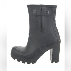 RARE Hunter high heel rain boots size 8